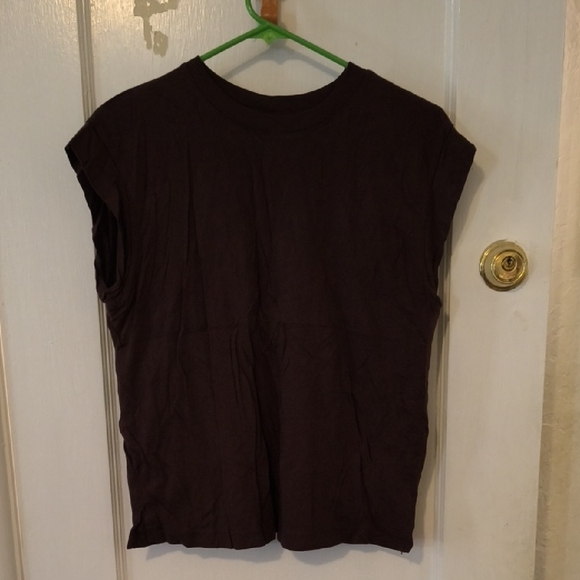 a new day Tops - a new day | Rich Chocolate Muscle Tee